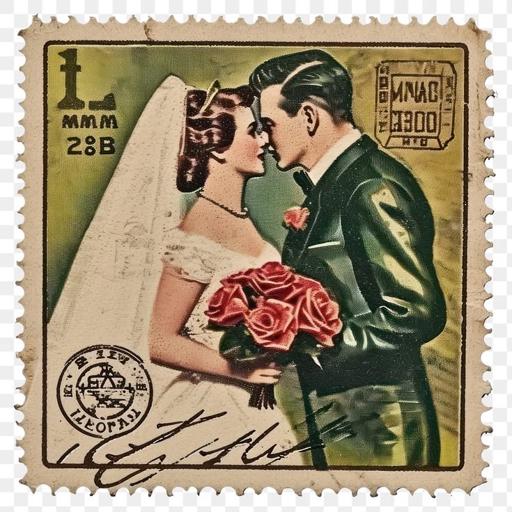 LOVE AND WEDDING STAMPS